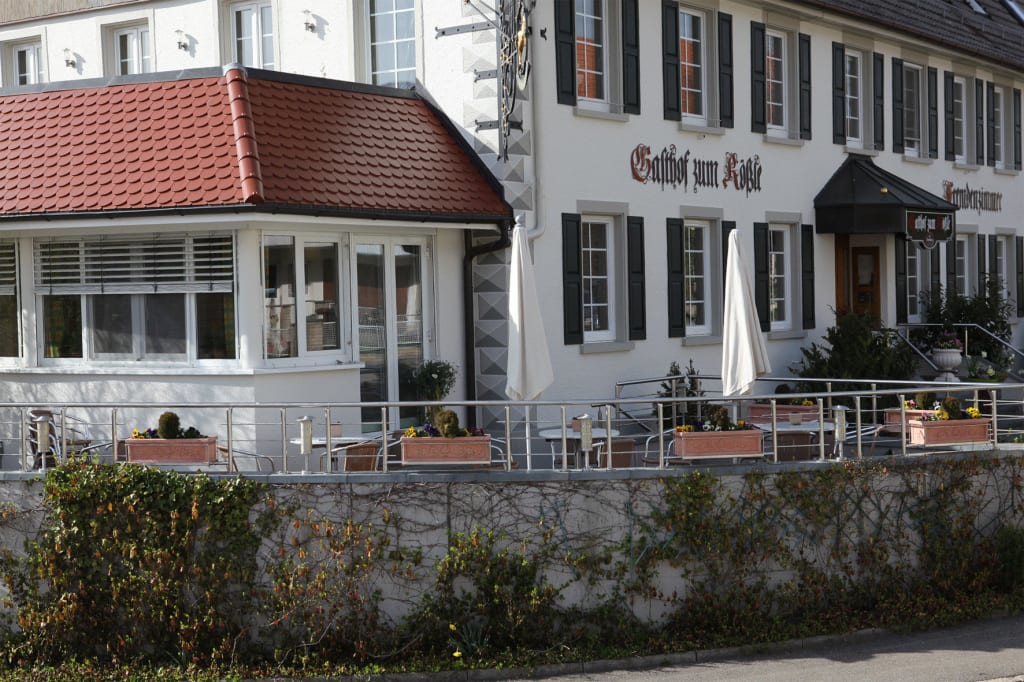 Stammhaus mit Terrasse